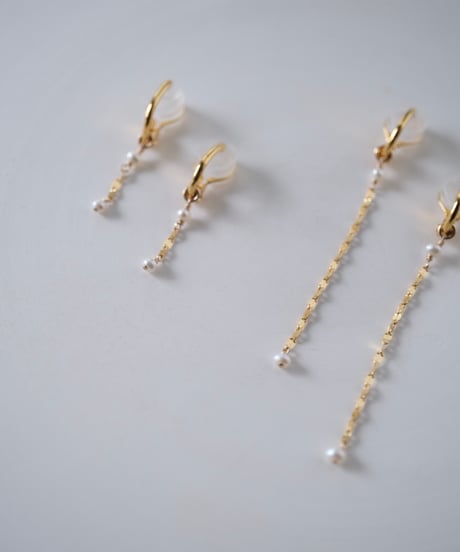 shizukue chain nonhole pierce(short/long)