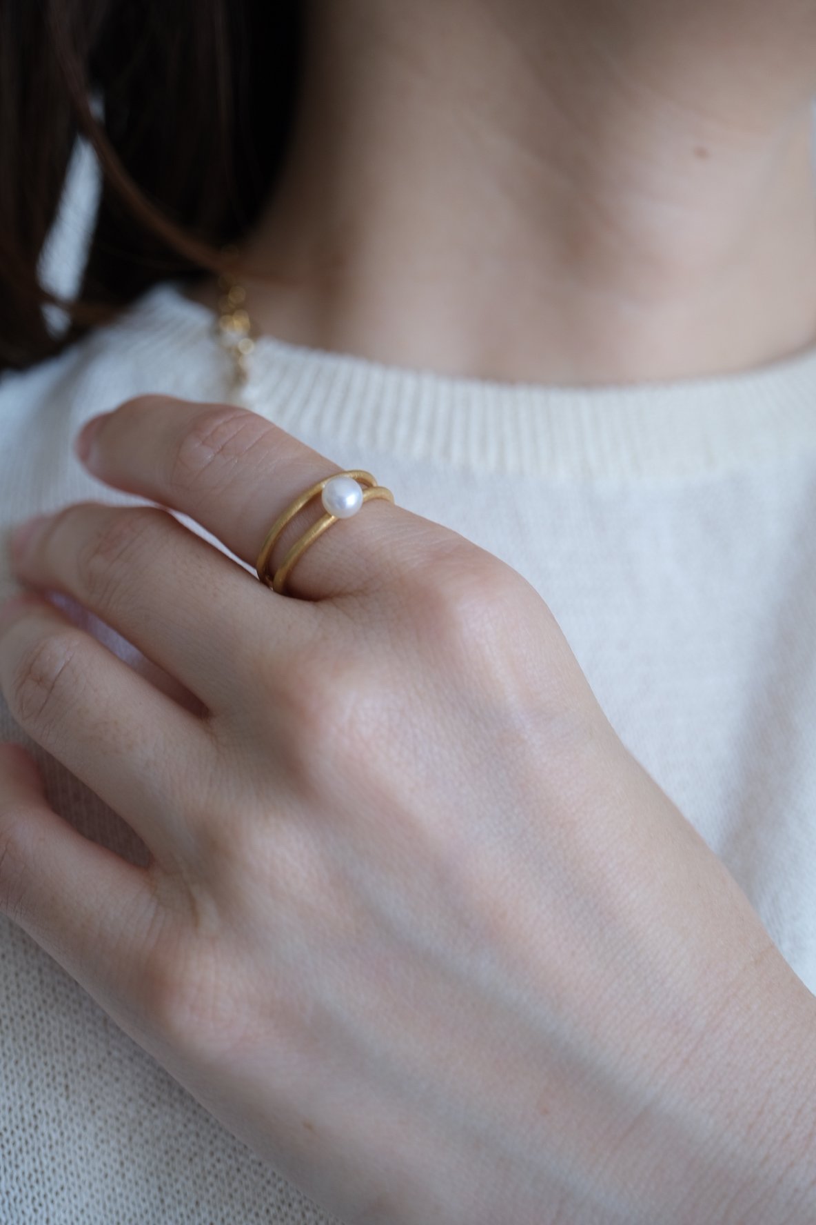 ホーセンブース　ASSET RING W TINY シルバーリングダイヤモンド付 ホーセンブース ASSET RING W TINY シルバーリングダイヤモンド付 楽天