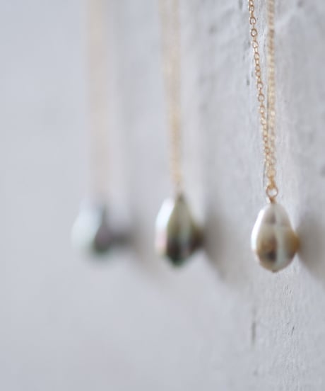 south sea pearl keshi necklace