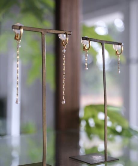 shizukue chain nonhole pierce(short/long)