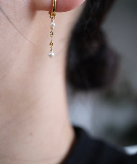 shizukue chain nonhole pierce(short/long)