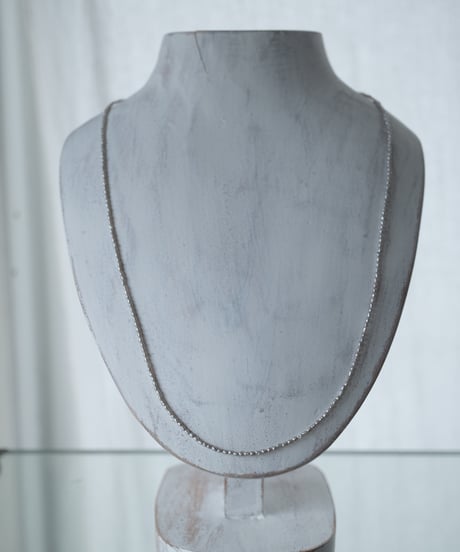 【midori×AURA】glass chain necklace