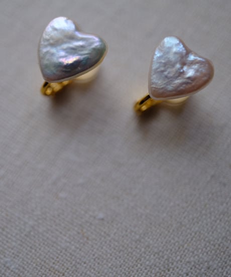 heart stud nonhole piece