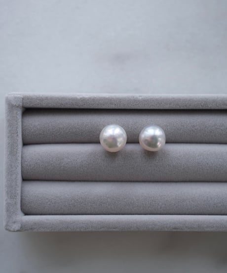 Akoya stud pierce 9mm〜