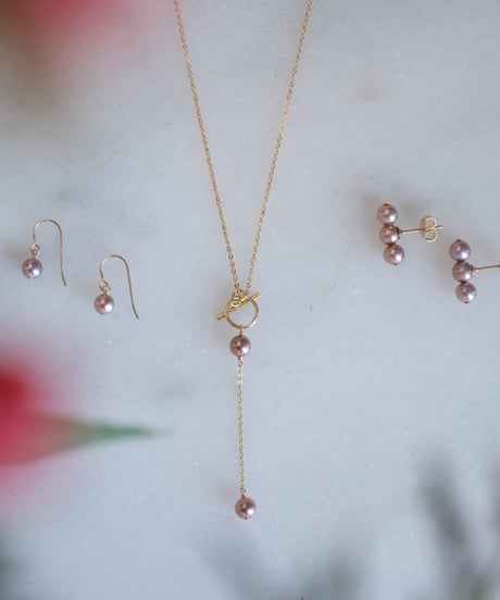 plum hook pierce/non hole pierce