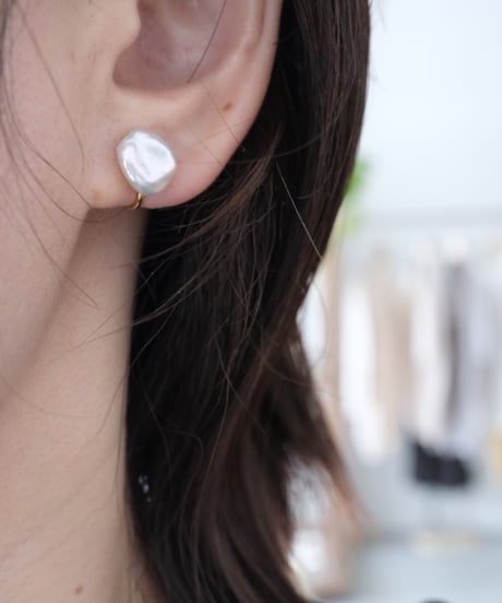 petal stud pierce &non hole pierce