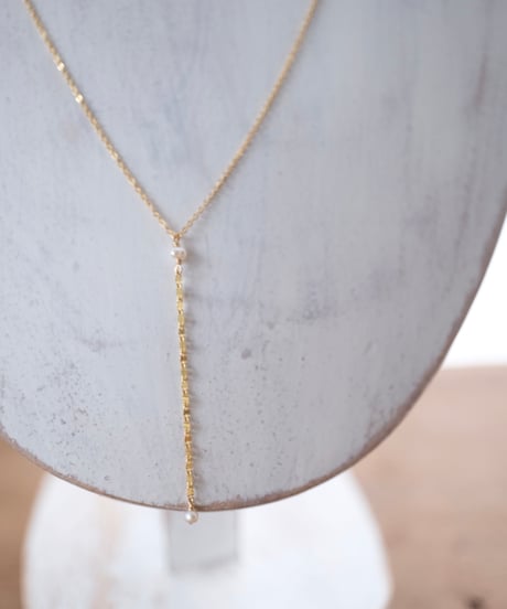 shizukue chain  long necklace(タテ)