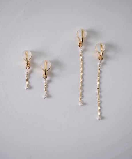 shizukue chain nonhole pierce(short/long)