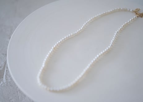 poteto pearl necklace(40cm/60cm)-4mm