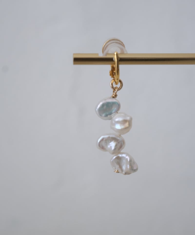 petal randum hook pierce/non hole pierce | AURA