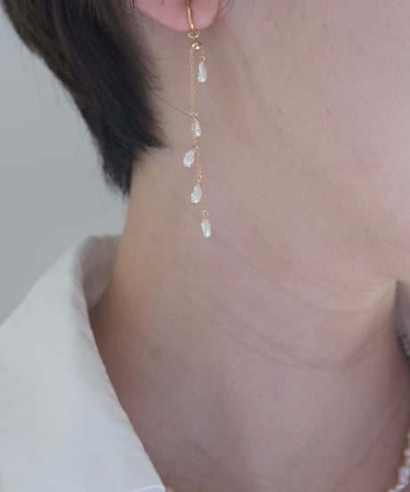 aya seesaw pierce/non hole pierce