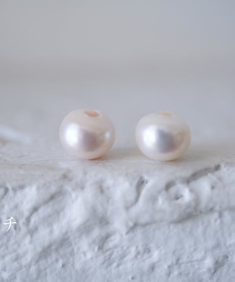 baroque ×back catch pearl pierce