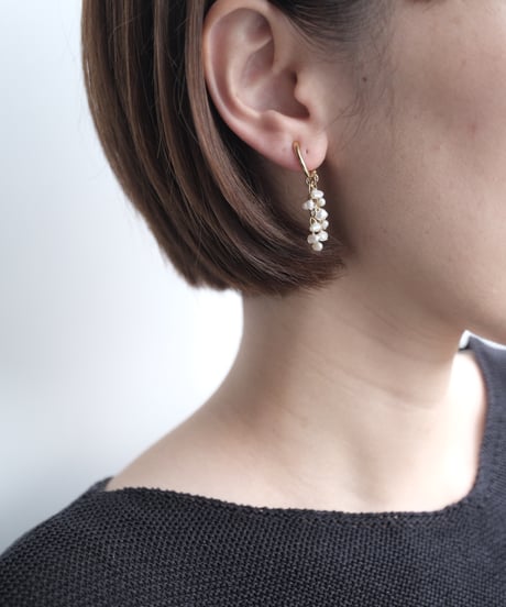 flow bobble short pierce /non hole pierce