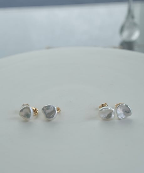 petal stud pierce &non hole pierce