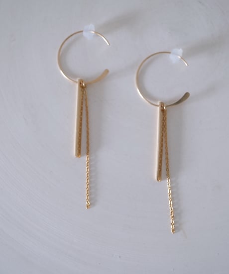 aurum plate hoop pierce