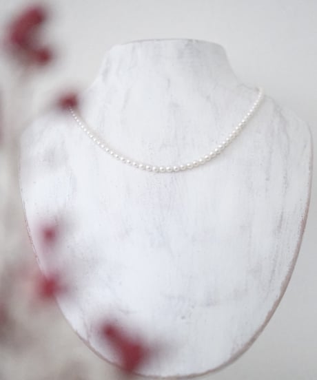 tiny ren necklace (40cm)-3.5mm