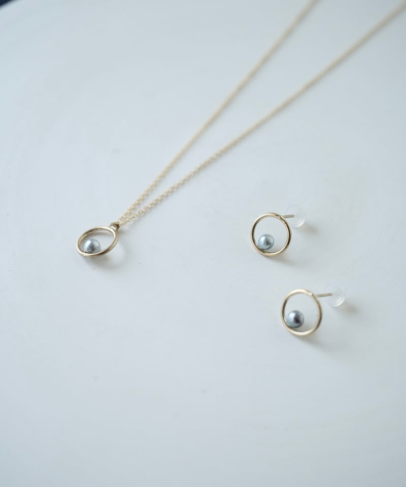 アクセサリー Akihitogolf Akoya aoboshi rinkaku necklace | AURA