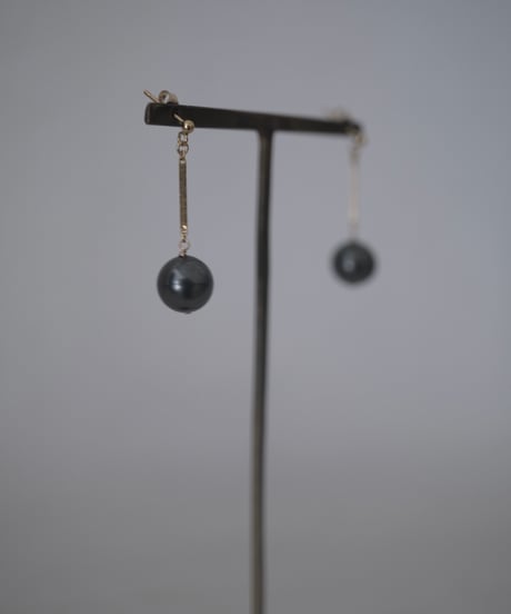 south sea pearl flat bar pierce