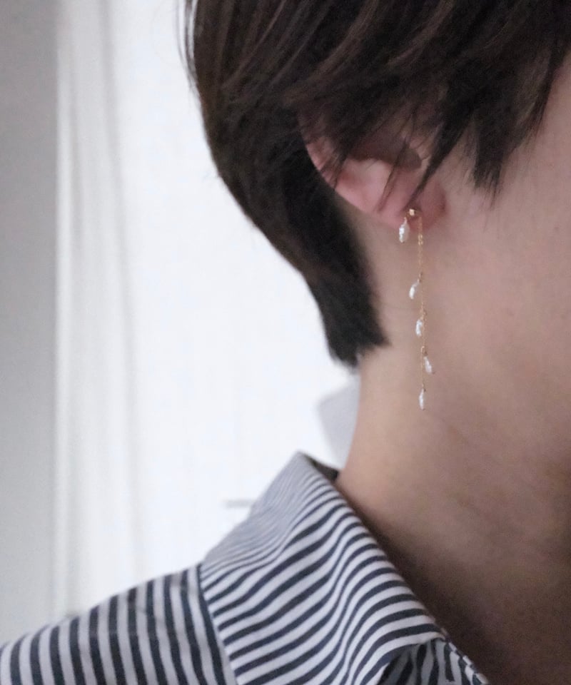 aya seesaw pierce/non hole pierce | AURA