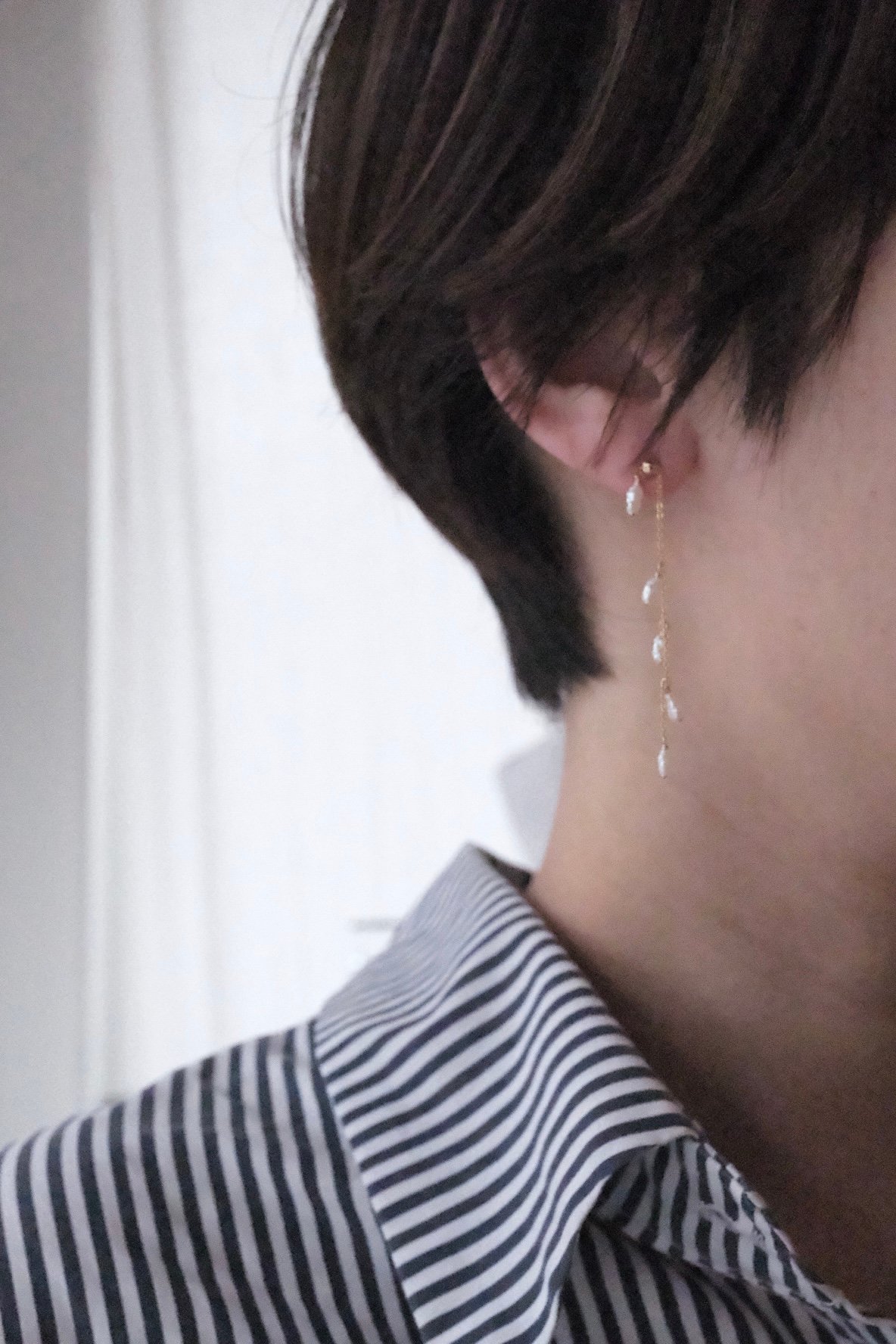aya seesaw pierce/non hole pierce | AURA