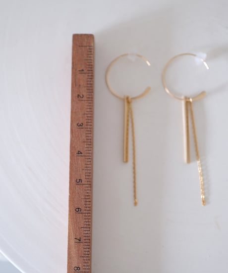 aurum plate hoop pierce