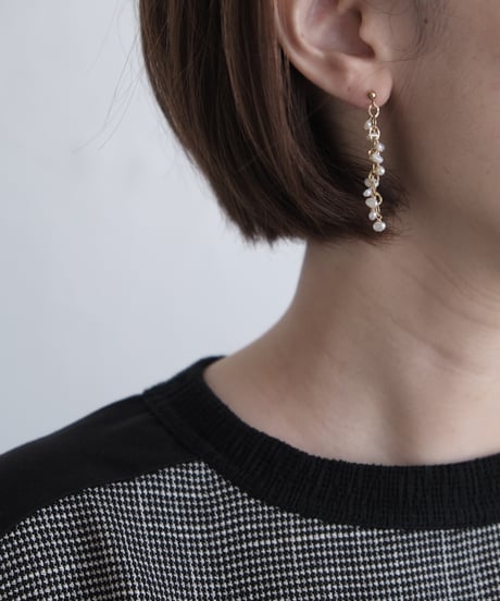 flow bobble short pierce /non hole pierce