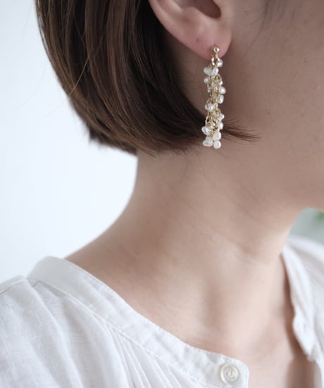 flow bobble long pierce /non hole pierce