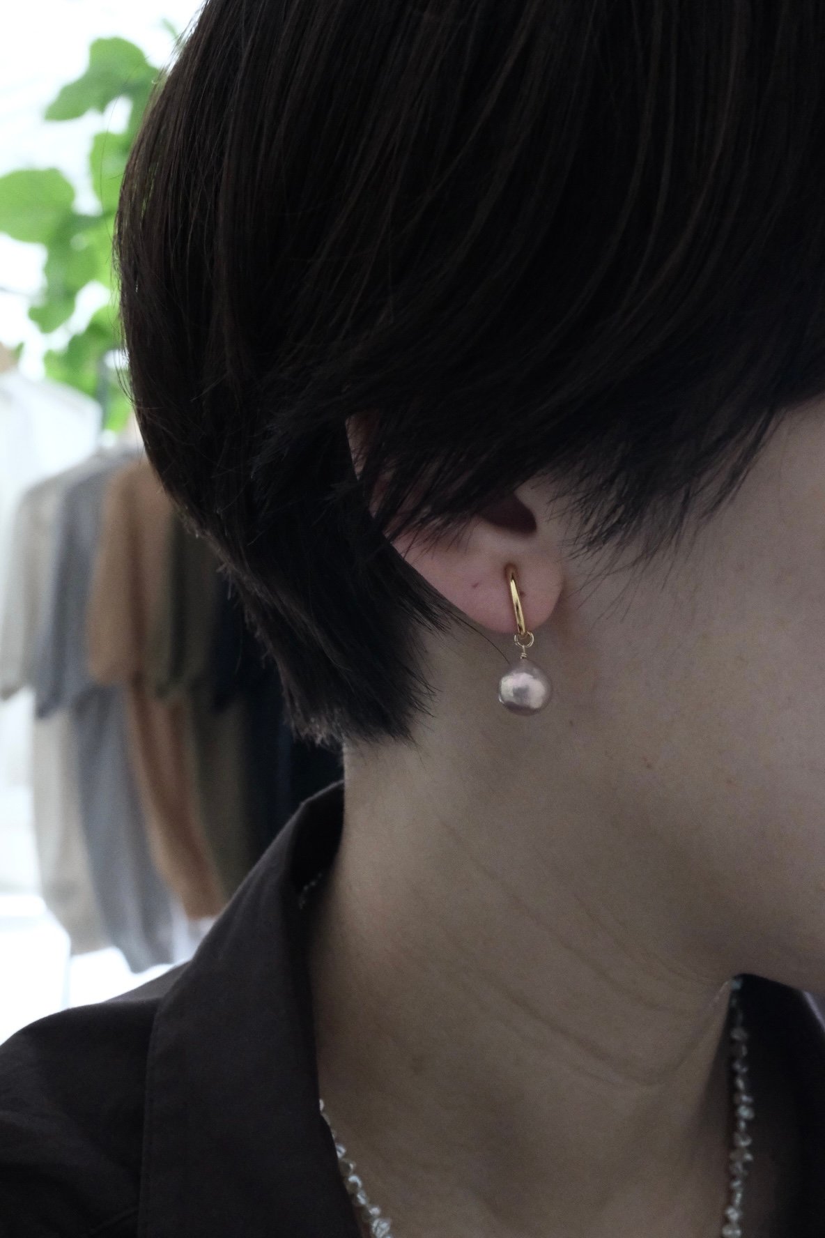 mane hook non hole pierce # pink | AURA