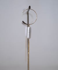 torch C hoop long chain pierce