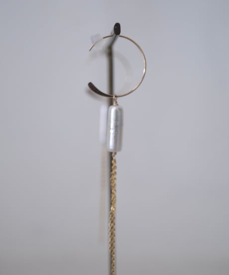 torch C hoop long chain pierce