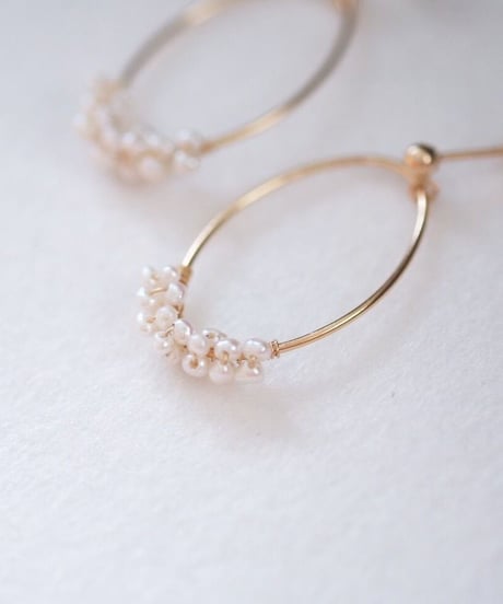 seed oval post pierce