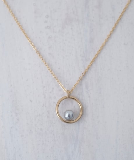 Akoya aoboshi rinkaku necklace