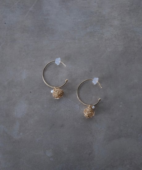 aurum  croche M hoop pierce