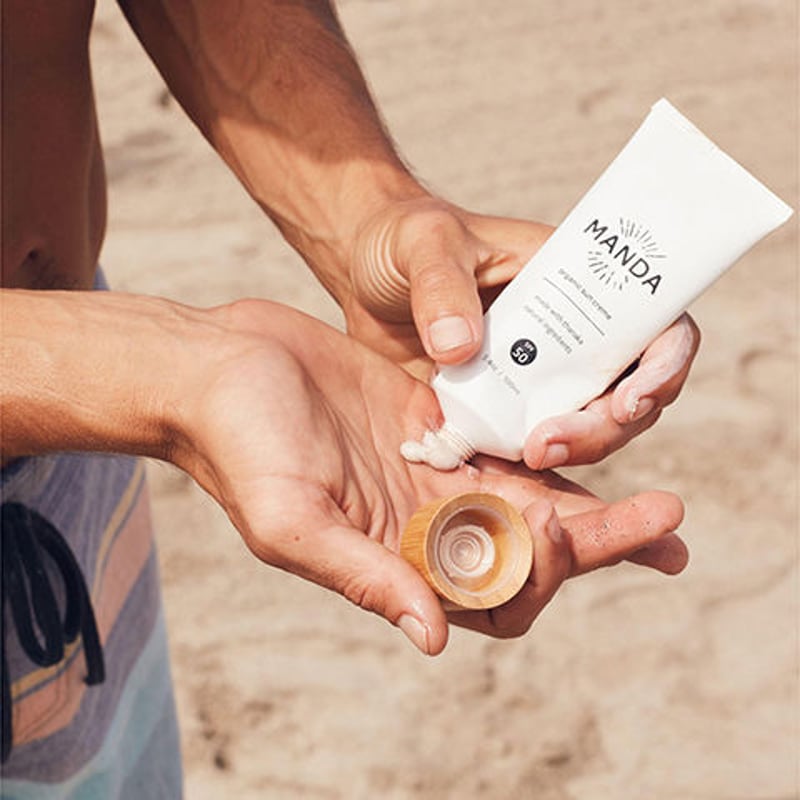 マンダ オーガニックサンクリーム SPF50 94グラム | KOA OUTFITTERS