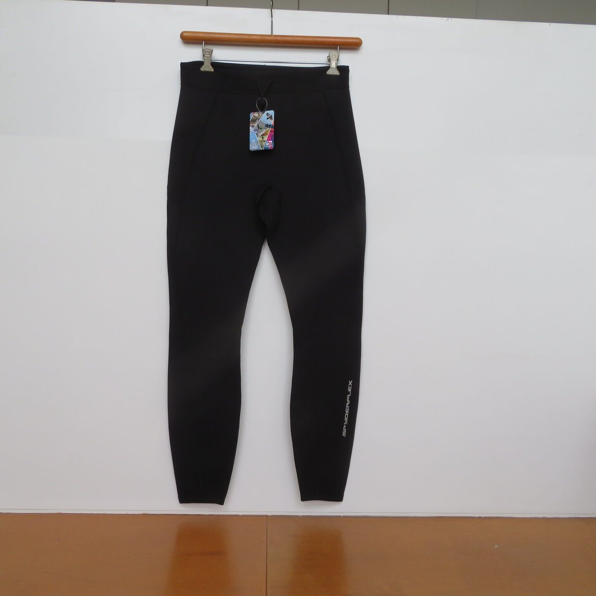 【新品タグ付き】PERNA レース パンツ ブラック M ストレッチスキニーパンツ ブラック グレー[品番：LCLW0002152