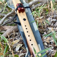 Native American Flute by Quetzalcoatlmusicマヤ・ダブルフルート keyA（440Hz)マンゴー＆レインボーオブシディアン