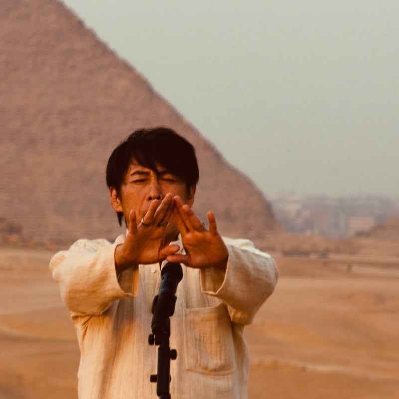 龍神 Live at Giza Pyramid【DVD】川島伸介 × 岡野弘幹 | HIROK