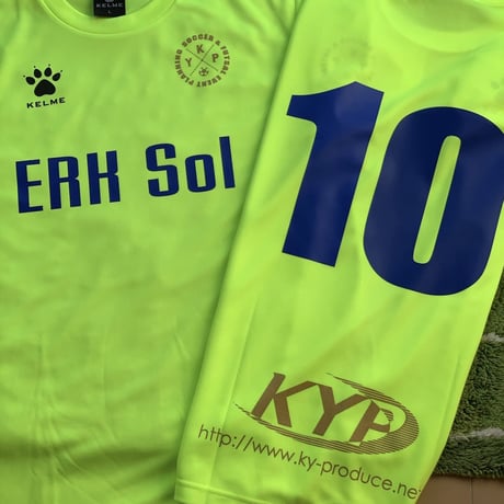 KELME×KYP チーム名・背番号入りオリジナルオーダーユニフォーム