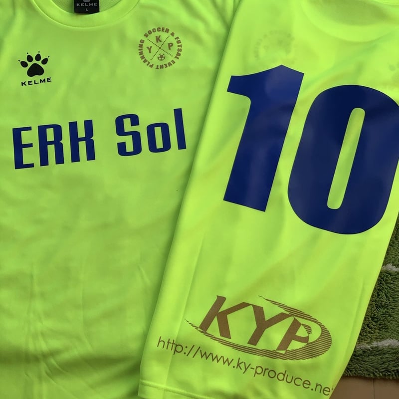 KELME×KYP チーム名・背番号入りオリジナルオーダーユニフォーム