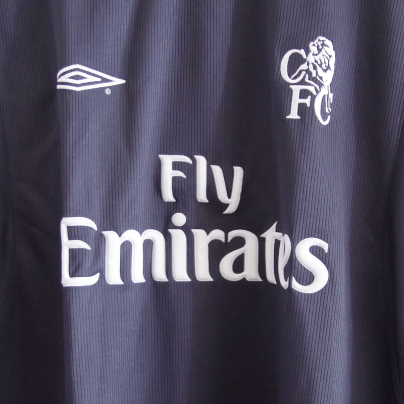 Chelsea F.C. 2003-2004 Long Sleeve 3rd UMBRO [s Chelsea F.C. 2003-2004 Long Sleeve 3rd UMBRO [s