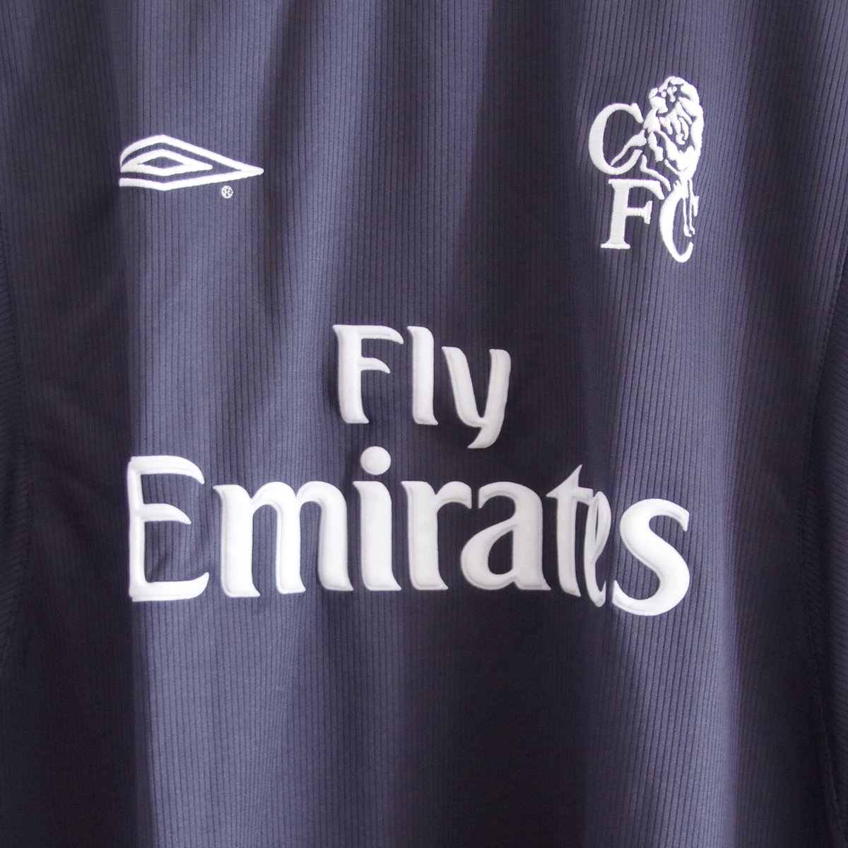 Chelsea F.C. 2003-2004 Long Sleeve 3rd UMBRO [s Chelsea F.C. 2003-2004 Long Sleeve 3rd UMBRO [s