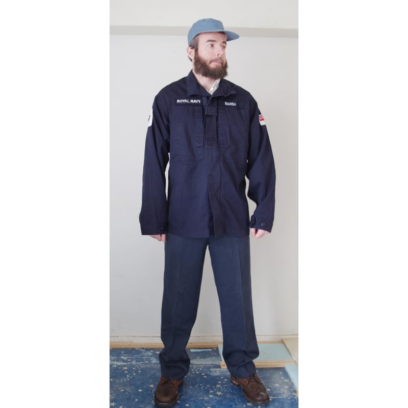  NAVY イギリス海軍 Combat Jacket 180/96 British Royal Navy Combat Jacket 180/96 [vcl-41