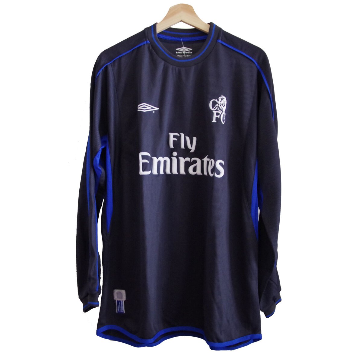 Chelsea F.C. 2003-2004 Long Sleeve 3rd UMBRO [s