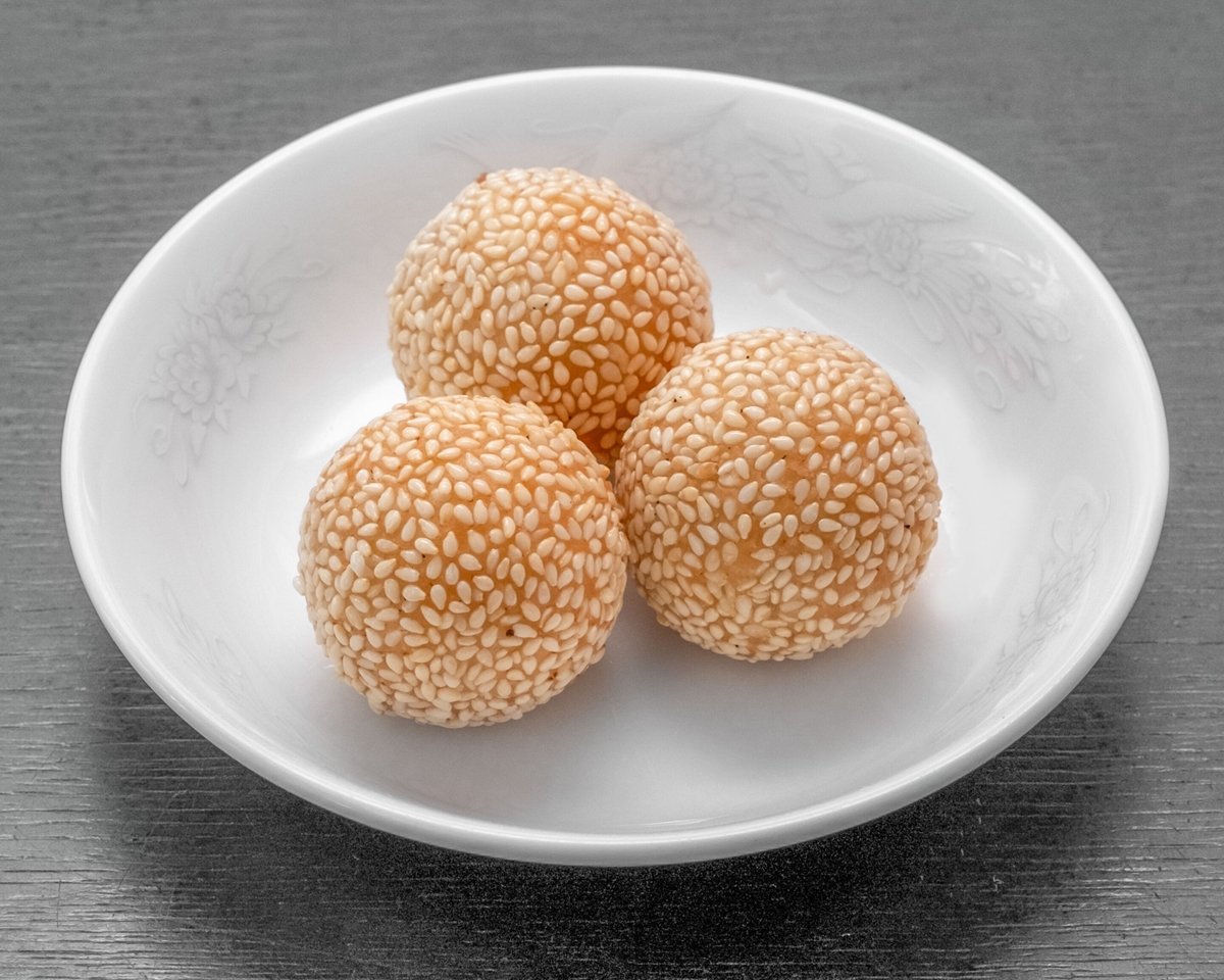 ごま団子3個入り（作り方付き） | 上海点心 豫園's STORE