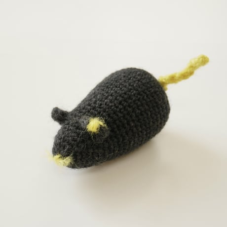 cat toy｜mint yellow mouse