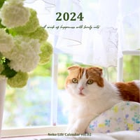 Neko Life 2024 Calendar｜weekly vol.02