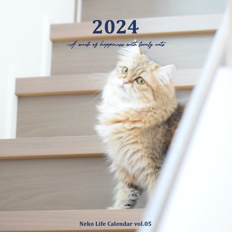 Neko Life 2024 Calendar｜weekly vol.05