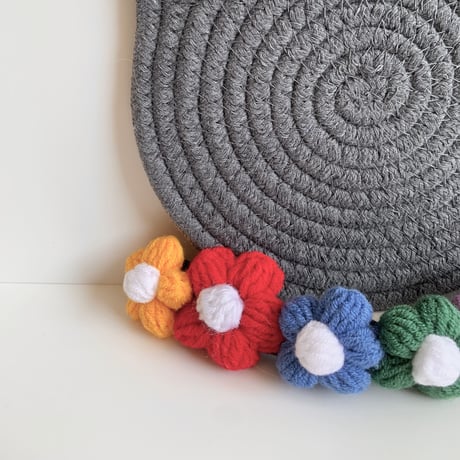 cat collar｜rainbow flower