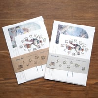 『花と時間の魔法』レターセット
