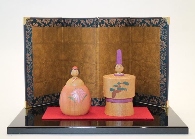 4曲古箔屏風＜18㎝×10.5㎝＞ | ANTWORKS GALLERY